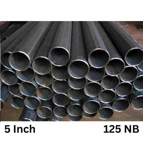 APOLLO – 125 NB | MS Round Pipe | Light Series | 5 Inch | A Class | Per Meter