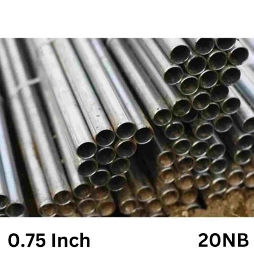 SURYA – 20 NB MS Round Pipe Medium Series | 0.75 Inch | B Class | Per Meter