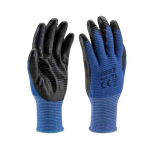 UDYOGI – UPN 3 | Nylon | Lycra U3 Liner | Heavy Nitrile Palm Coating Safety Gloves