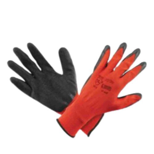 UDYOGI – NRC 1310 | Nylon Liner Palm Crinkled Latex Coated Safety Gloves