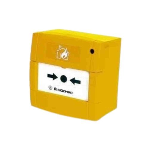 HOCHIKI – Analogue Addressable Break Glass Call Point | Yellow (Back Box Not Included)