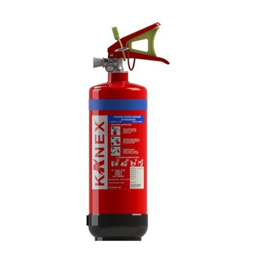 KANEX – 2 Kg ABC Dry Powder MAP 50 Stored Pressure Fire Extinguisher