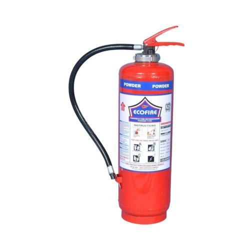 ECOFIRE – 9 Kg Capacity | ABC Dry Chemical Powder DCP Type FIRE Extinguisher | Gas Cartridge Types