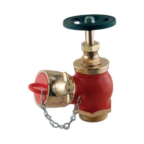 AAAG – 108 Threaded Male Inlet Oblique Landing Valve | GunMetal