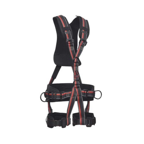 KARAM – PN56 | Tower And Rescue Harness With 2 Adjustment And 4 Attachment Points | Pack Of 1