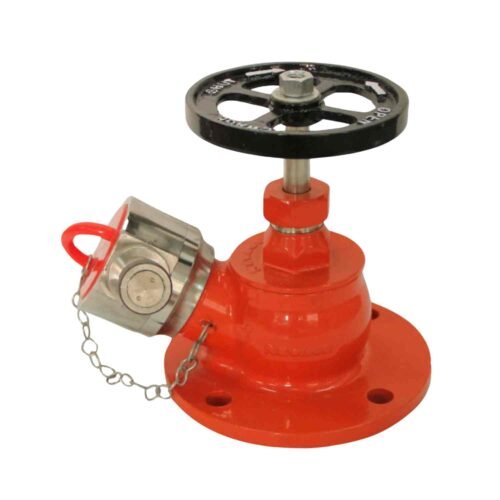NEWAGE – Fire Hydrant Valve Single Outlet | SS-304 | 75mm Flanged Inlet