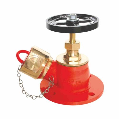 NEWAGE – Gunmetal Single Hydrant Valve | ISI Marked | 75mm Flanged Inlet