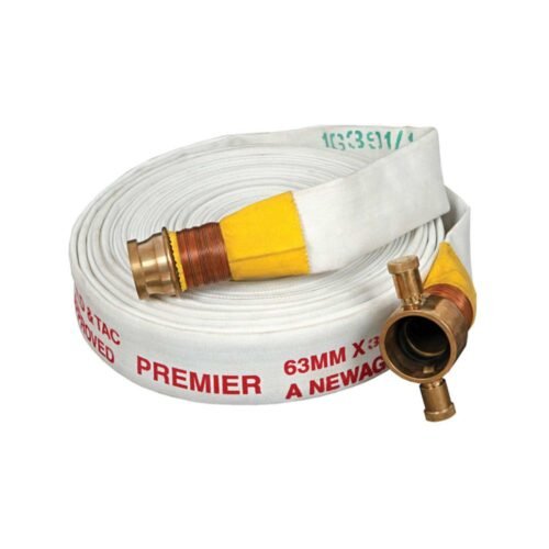 NEWAGE – Premier | Non Percolating Flexible Delivery Hose | Gunmetal Coupling | Type 1 | 63mm X 15m