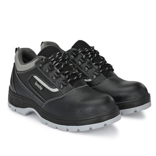 KAVACHA – S123 Pure Leather Steel Toe Safety Shoes With Airmix Sole