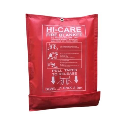 HICARE – 2m X 2m Fiberglass Fire Blanket
