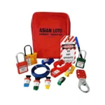 Asian Loto Lockout Tagout Kit (Basic, Personal, Electrical & Mechanical) Small kit ALC-SKT9R
