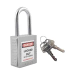 Asian Loto Lockout Safety Padlock (Steel, Nylon & Dielectric Shackle) Steel shackle 1 padlock
