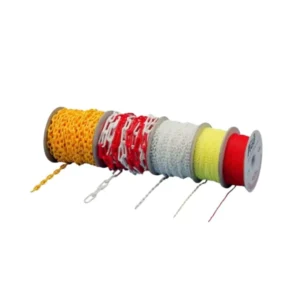 Dark Eye Plastic Chain, Caution Tape & Cone Message Plate