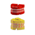 Dark Eye Roto Moulded Road Barrier, Red & White (RB-1 to RB-4) RB-4 barrier, 1200 mm