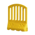 Dark Eye Water Filled Traffic Barricade, Plastic (DA-817 to DA-822) DA-822 barricade, yellow