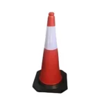 Frontier Heavy Base Traffic Cone, 750 mm and 1000 mm (DS Series, FTC-HRB) DS-44, 1000 mm, 7.5 kg