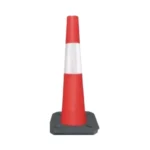 Frontier Square Base Traffic Cone, 500 to 1000 mm (FTC-OP, FLX, Mega) FTC-Mega 2, 1000 mm, 7.5 kg