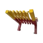 H2 Metal Expandable Barrier on Wheels (2.5 to 5 m) 1 x 3.5 m, 4 wheels (H2MB-1)