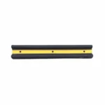 H2 Rubber Wall Guard for Parking (H2WG-10, H2WG-55) H2WG-55, rounded flexible, 1000 x 155 x 10 mm