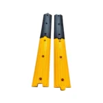 H2 Rumble Strip, Rubber & Plastic (15 & 25 mm) H2RS25-2, rubber, 500 x 125 x 25 mm, yellow / black