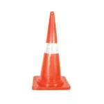 H2 Traffic Cone, 500 to 1000 mm (Roto, Plastic, Rubber Base & Hexagonal) 750 mm plastic, 1.2 kg (H2PC750)