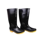Hillson Safety Gumboots, PVC (Century, Welsafe, Chota Hathi, Don, 101) Century, black with yellow sole