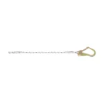 Karam Rope Restraint Lanyard (Twisted and Kernmantle Rope) Twisted rope, 12 mm Karabiner + scaffold hook