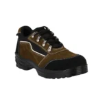 Kavacha Suede Leather Steel Toe Safety Shoes (S206, S207, S275, S75, S82, S83, R501 to R503) R501, brown, PU sole