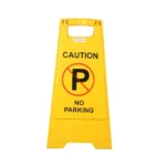 KT Automation No Parking Floor Sign Board, Double Sided