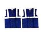 KT Automation Reflective Safety Jacket and Cross Belt (Packs) Jacket, blue Pack of 2