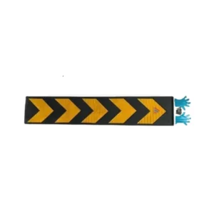 KT Automation Rubber Wall Guard and Pillar Corner Guard with Reflective Tape