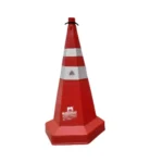 KT Automation Traffic Cone 750 mm and 1000 mm, Packs with Chain 750 mm 1 cone