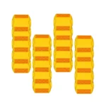 Kunplast Road Studs Reflectors 10 x 9 cm (White or Yellow, Packs of 5 to 50) Yellow body, industrial 20 studs
