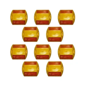 Ladwa Road Reflector Stud, Yellow (Pack of 10)