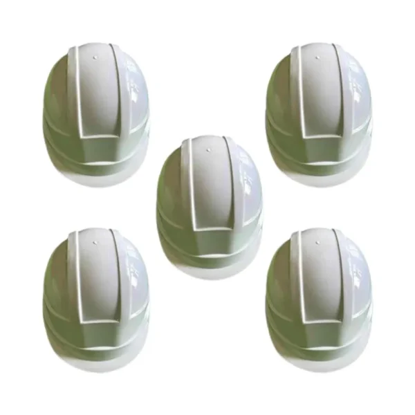 Ladwa Heavy Duty Safety Helmet with Nape Adjustment (Green, White)