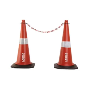 Ladwa 750 mm Traffic Safety Cone, Single and Sets with Chain
