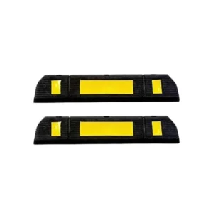 Ladwa Rubber Car Wheel Stopper (500 mm) and Wheel Chock