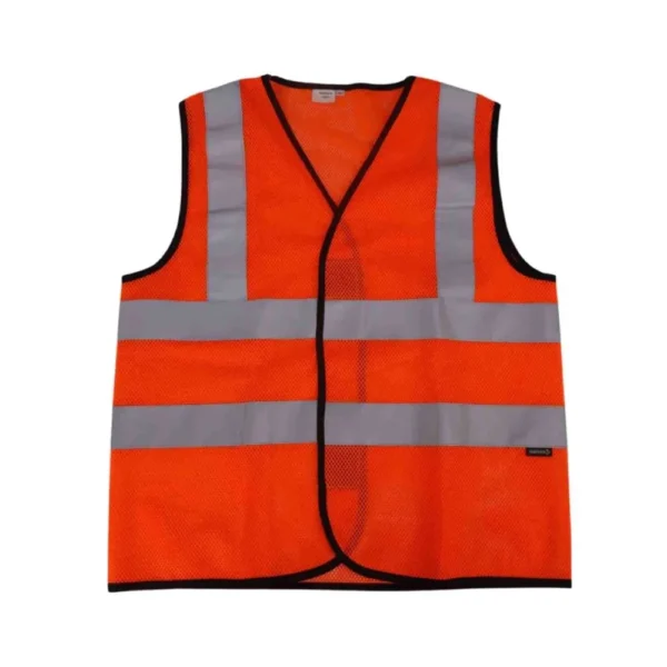 Mallcom Hi-Visibility Safety Vest, Proclo 21 Orange Mesh & Proclo 71 Green
