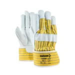 Mallcom Leather Welding Gloves, Canadian Gloves & Para Aramid Heat Gloves C232R, grain leather Canadian