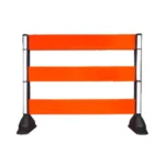 Nilkamal Plastic Barricade Fence (Perforated 2 m & Pipe Barrier) RMRBP1618425, pipe barrier