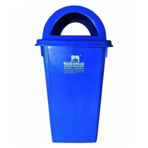 Nilkamal Dome Lid Dustbin, 80 L & 100 L (Virgin Plastic, Colour Coded)