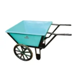Nilkamal Wheel Barrow, Plastic Pan & Metallic (65 L to 300 kg) RCRECT110L1, 110 L