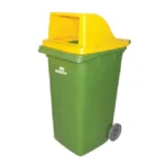 Nilkamal Wheeled Dustbin, 90 L to 240 L (Injection & Roto Moulded) WB240L3, 240 L, injection moulded
