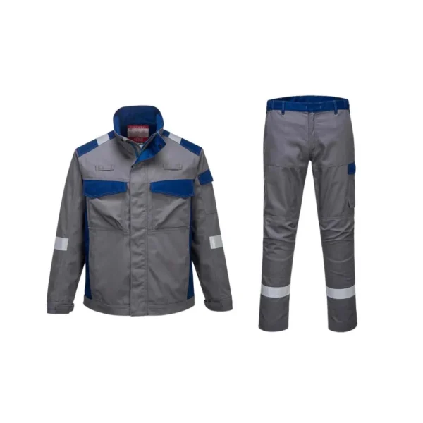 Portwest Flame Resistant Jacket & Trouser Set (Bizflame FR08-FR06 & Bizweld BZ13-BZ14)