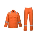 Portwest Flame Resistant Jacket & Trouser Set (Bizflame FR08-FR06 & Bizweld BZ13-BZ14) Bizweld Iona BZ13 / BZ14 Orange