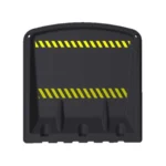 Prima Metro Barricade and Bull Nose Barrier (Heavy Water Filled) PPLMB-2000, metro barricade