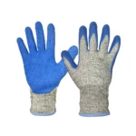 Udyogi Cut Resistant Gloves, Level 3 & 5 (HPU, DRC, H 5101, TPR 9004) DRC Cut 5, cut 5, latex palm