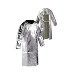 Udyogi Jutec Preox-Aramid Heat Protection Coat, Jacket & Trouser Back open long coat HSFM120KKA-1